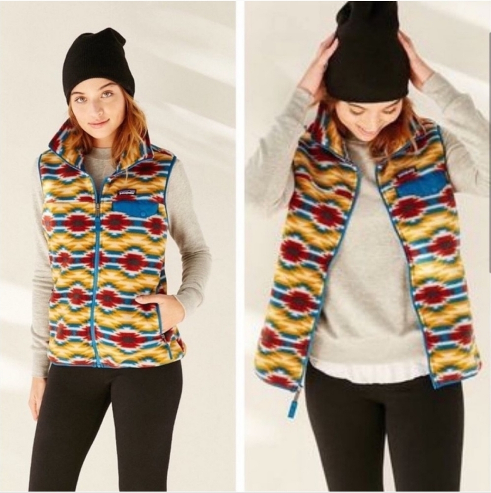 Patagonia Scynhcilla Aztec Vest L